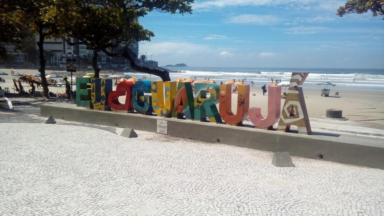 瓜鲁雅Aconchego Na Praia公寓 外观 照片